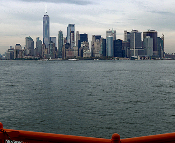 Staten Island Ferry view of Manhatten