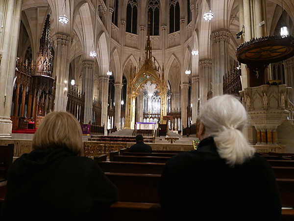 Patty & Ellen praying for Harry