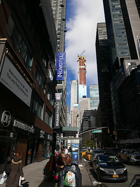 the canyons of New York