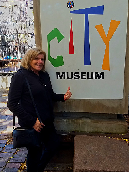 Patty at City Musuem, St. Louis, MO