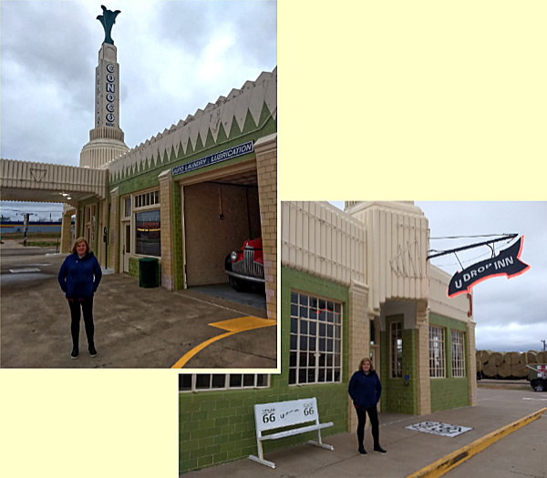 Conoco station in Shamrock, TX