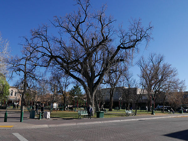 Central square - Santa Fe, NM