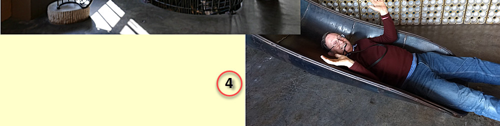 complex slide on 2nd floor