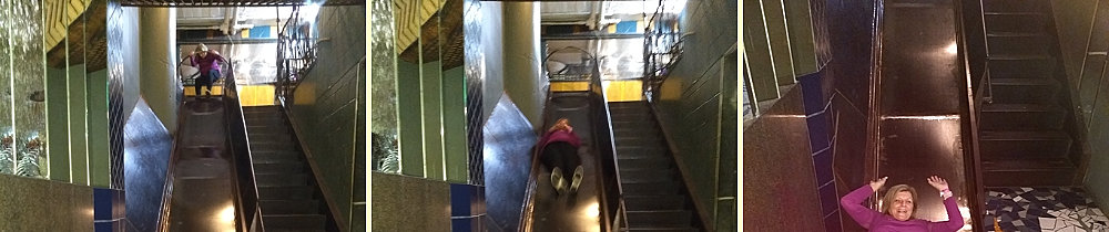 Patty on a normal slide