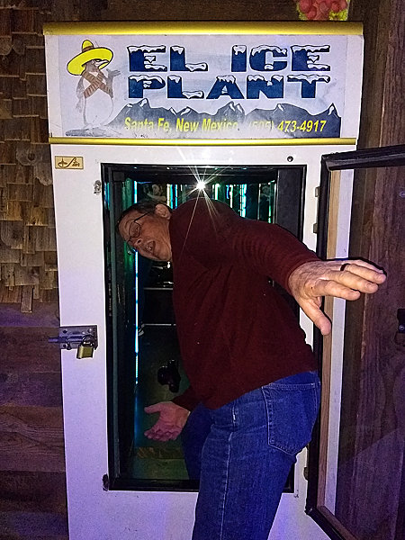 Craig through refrigeration to another room