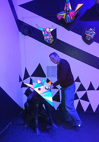 Craig in the blue room