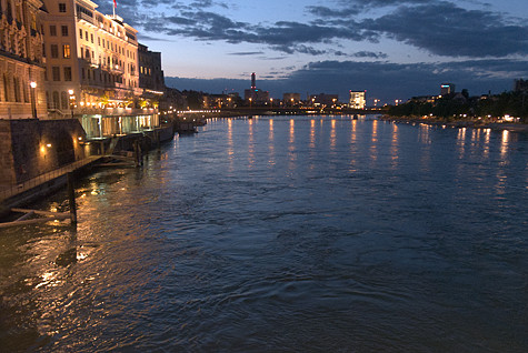 View from the Mittiere bridge