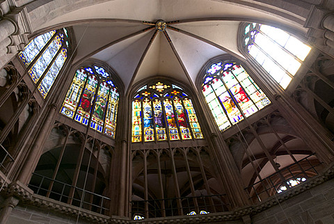 Stained glass windows