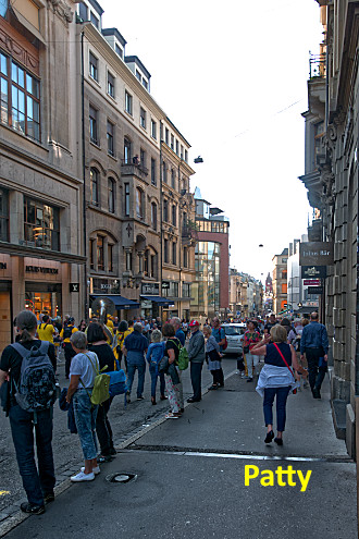 Patty in gathering Jazz nite crowds