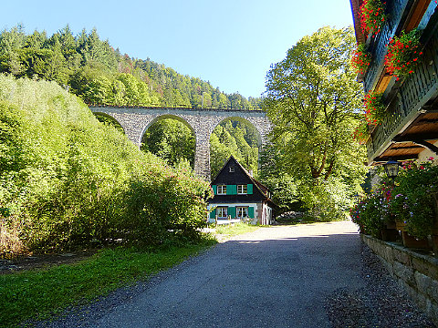 Ravenna Bridge from village