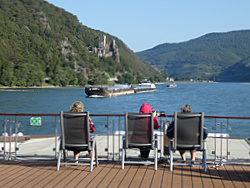 Senic Rhine from the top deck