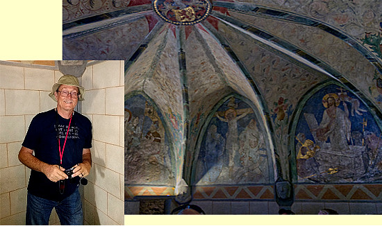 Craig in the castle chapel