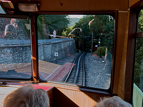 Cog Railway - looking down