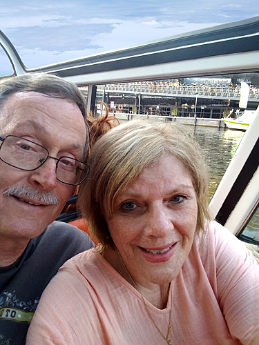 Craig & Patty on Canal Tour