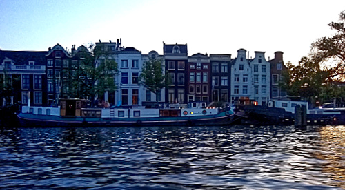 homes and houseboats on the canals