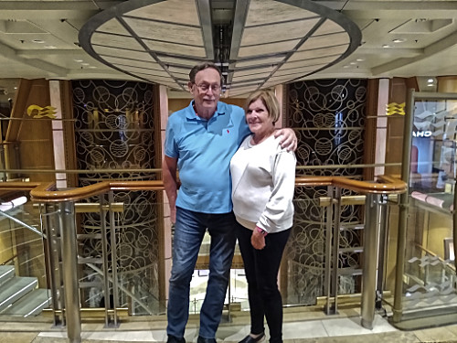 Craig & Patty on the Grand Princess
