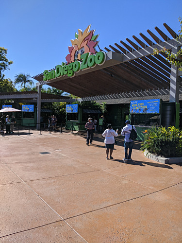 San Diego Zoo entrance