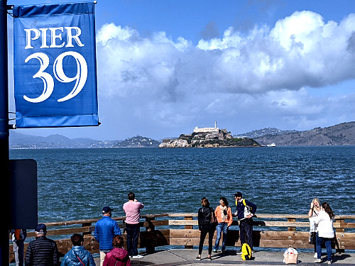 Alcatraz from Pier 39