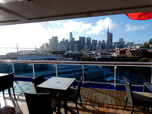 downtown San Francisco in the morning