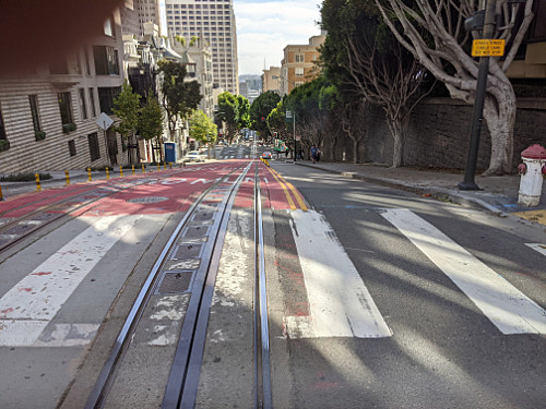 steep hilll on Powell Street