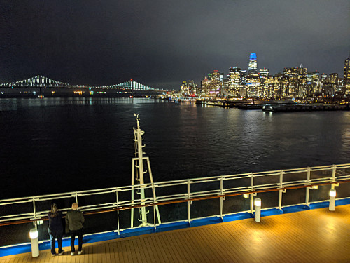 goodbye to San Francisco and the Bay Bridge