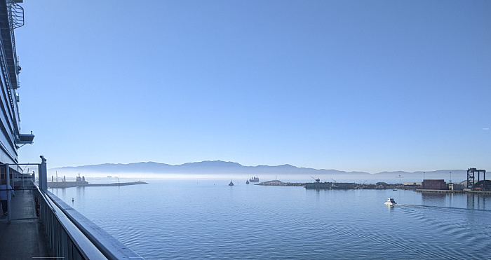 Morning mist in Ensenada
