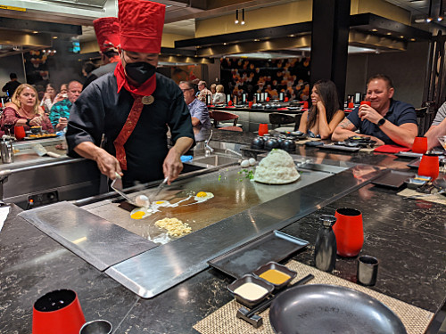 Teppanyaki - our chef