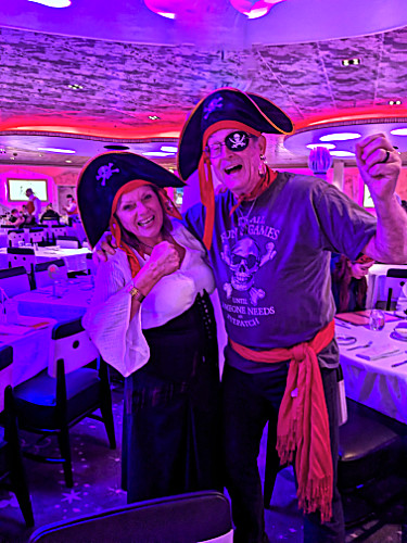 Patty & Craig at Pirates Dinner