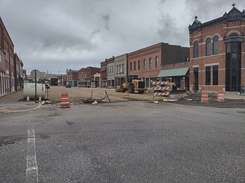 Downtown Wabasha - under construction