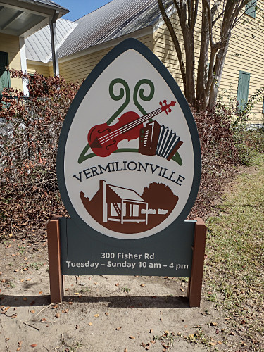 Vermilionville sign