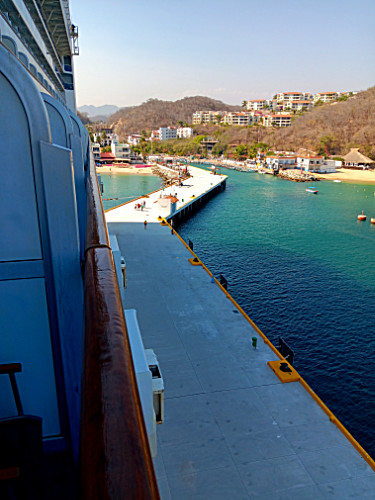 View of dock from our balcony