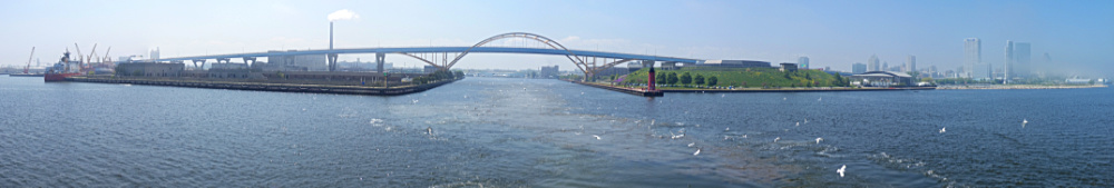 Saying goodbye to Milwaukee and Memorial Bridge