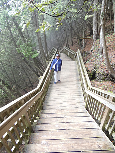 280 stairs to Arch Rock