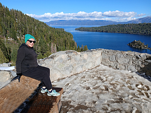 Patty at Emerald Bay