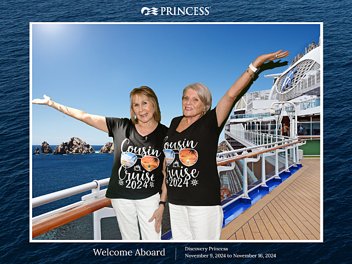 Suzie & Patty on Cousin Cruise