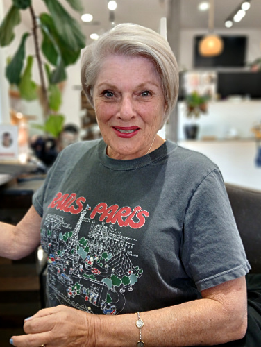 Patty shopping on board